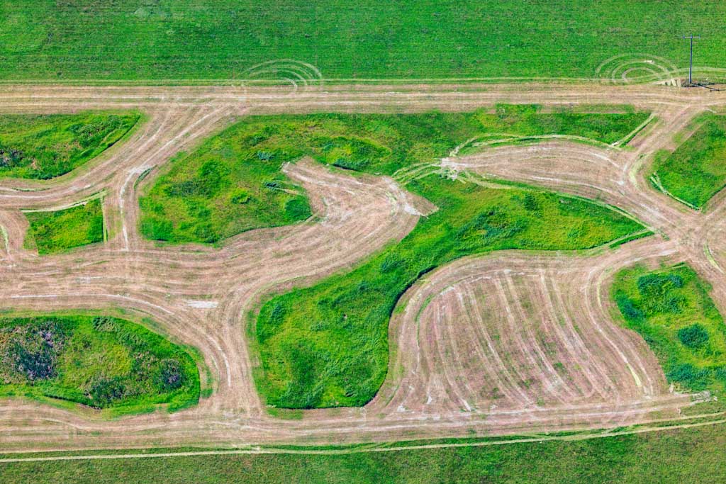 Artful meadow mowing