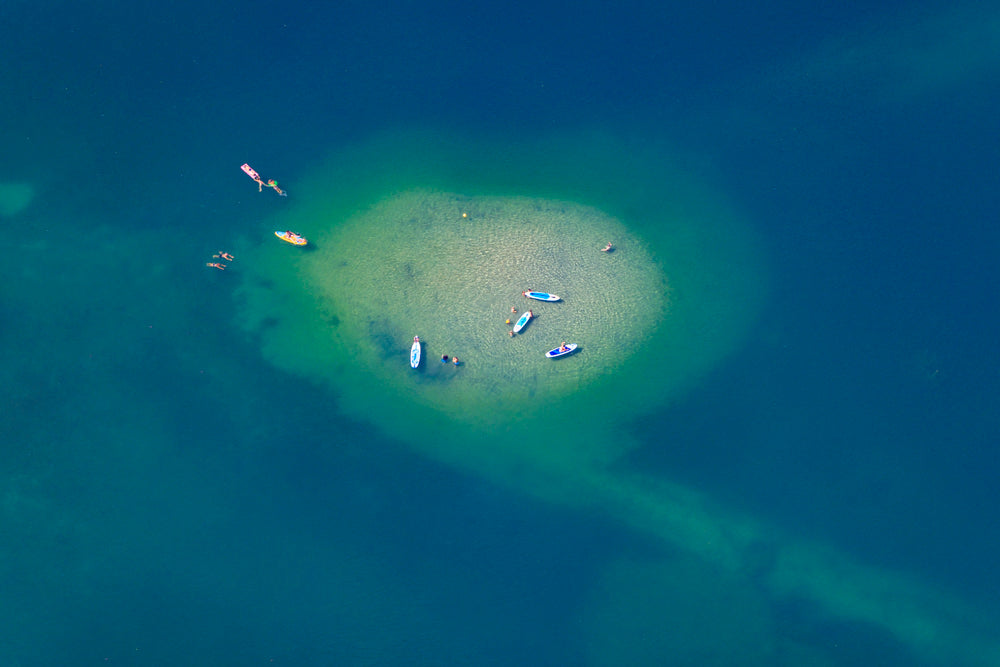 Badefreude im Wake Lake