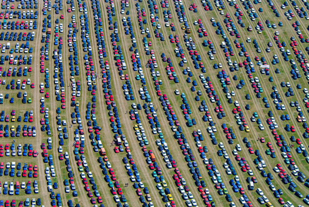 Parkplatz Musikfestival SOUTHSIDE 2003