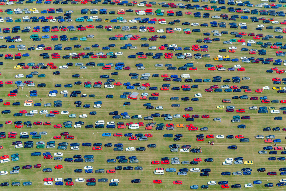 Parkplatz Musikfestival SOUTHSIDE 2003