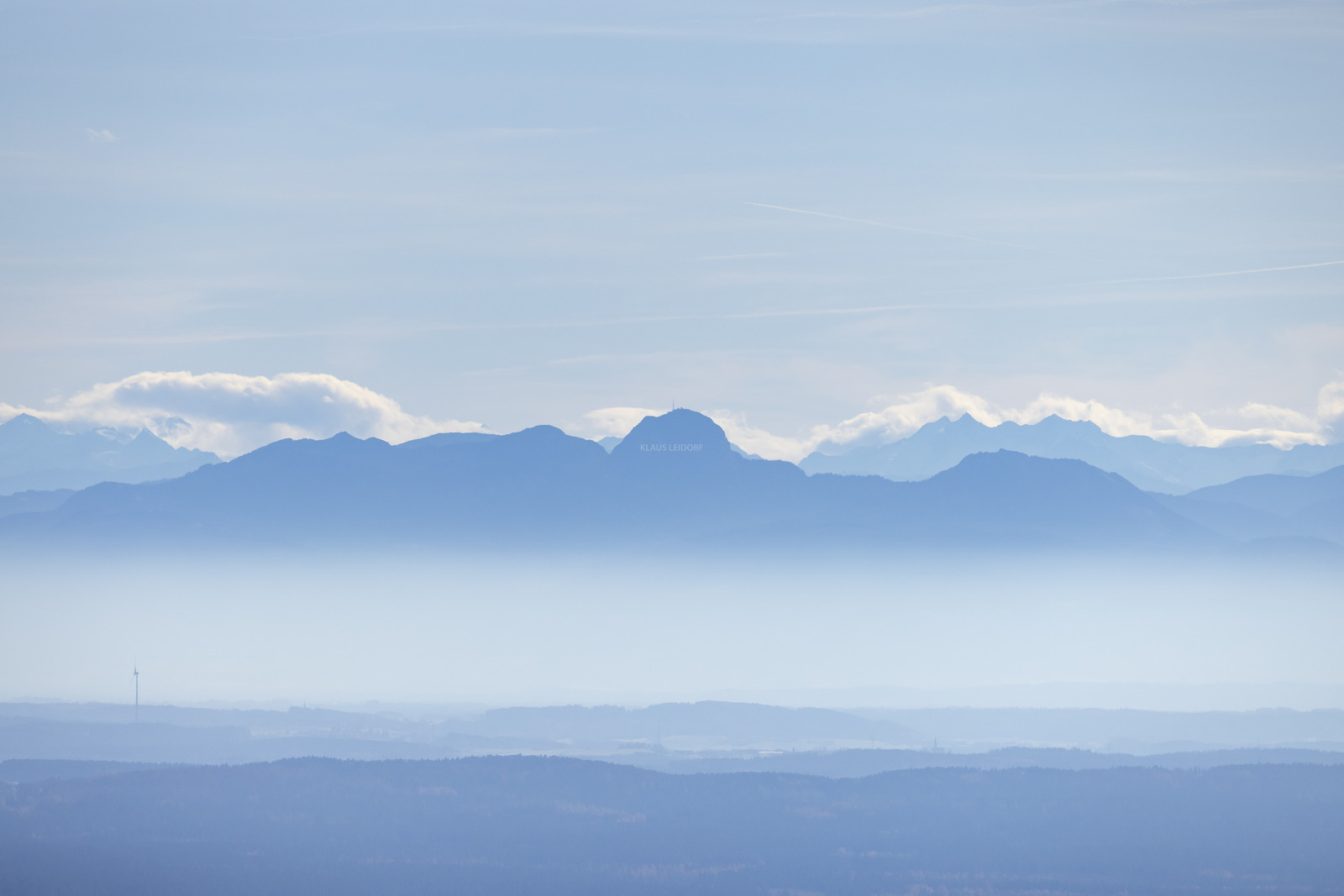 Alpenpanorama mit Wendelstein - Klaus Leidorf