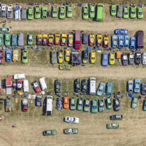 Fahrzeuge beim Stock-Car-Rennen - Klaus Leidorf