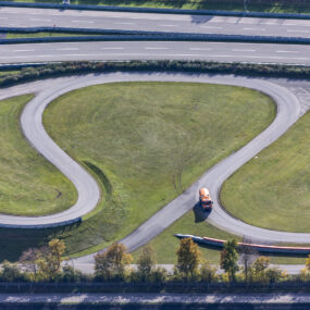 Luftaufnahme von der BMW Teststrecke - Klaus Leidorf